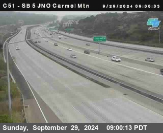 SB 5 at Carmel Mountain Rd.