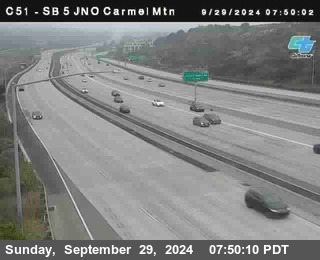 SB 5 at Carmel Mountain Rd.