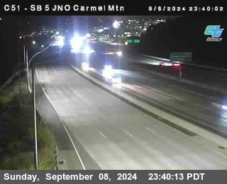 SB 5 at Carmel Mountain Rd.