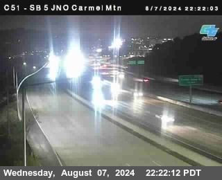 SB 5 at Carmel Mountain Rd.