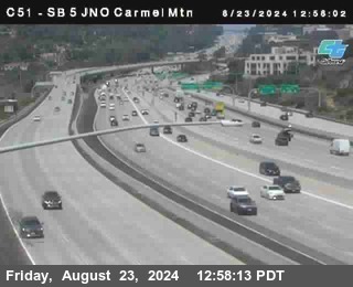 SB 5 at Carmel Mountain Rd.