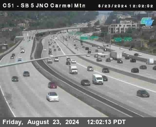 SB 5 at Carmel Mountain Rd.