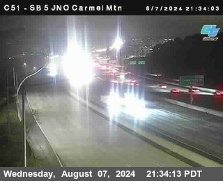 SB 5 at Carmel Mountain Rd.