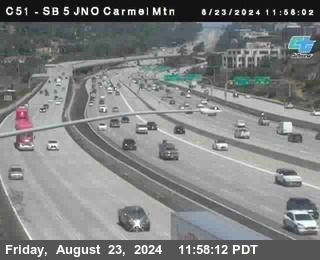 SB 5 at Carmel Mountain Rd.