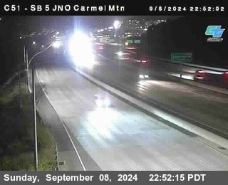 SB 5 at Carmel Mountain Rd.