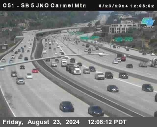 SB 5 at Carmel Mountain Rd.