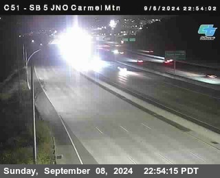 SB 5 at Carmel Mountain Rd.