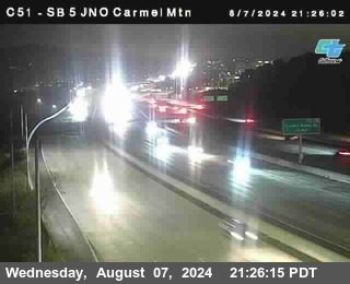 SB 5 at Carmel Mountain Rd.