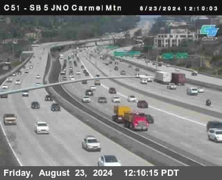 SB 5 at Carmel Mountain Rd.