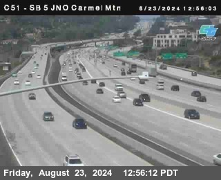 SB 5 at Carmel Mountain Rd.