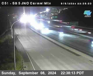 SB 5 at Carmel Mountain Rd.