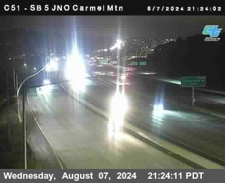 SB 5 at Carmel Mountain Rd.