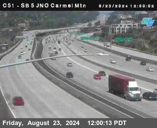 SB 5 at Carmel Mountain Rd.