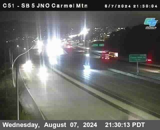 SB 5 at Carmel Mountain Rd.