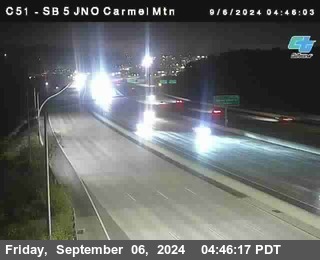 SB 5 at Carmel Mountain Rd.