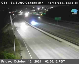 SB 5 at Carmel Mountain Rd.