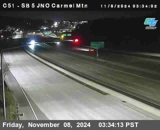 SB 5 at Carmel Mountain Rd.