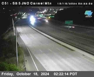 SB 5 at Carmel Mountain Rd.