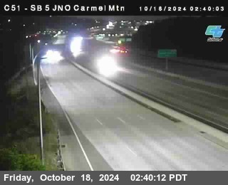 SB 5 at Carmel Mountain Rd.