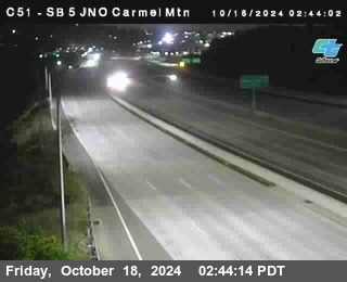 SB 5 at Carmel Mountain Rd.