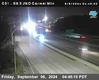 SB 5 at Carmel Mountain Rd.