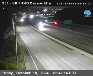 SB 5 at Carmel Mountain Rd.