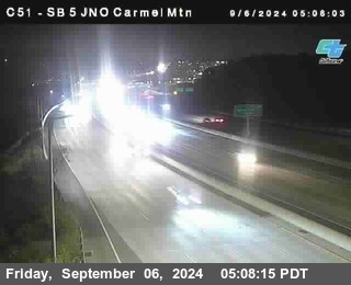 SB 5 at Carmel Mountain Rd.