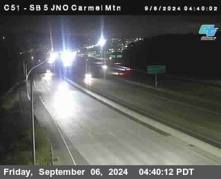 SB 5 at Carmel Mountain Rd.