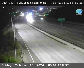 SB 5 at Carmel Mountain Rd.