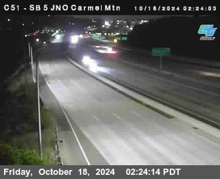 SB 5 at Carmel Mountain Rd.