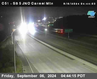 SB 5 at Carmel Mountain Rd.