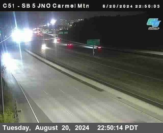 SB 5 at Carmel Mountain Rd.