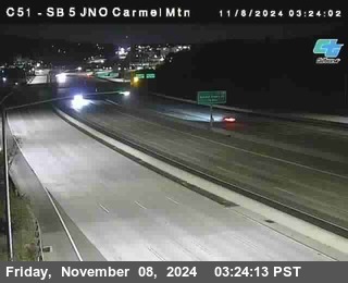 SB 5 at Carmel Mountain Rd.