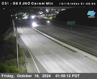 SB 5 at Carmel Mountain Rd.