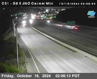 SB 5 at Carmel Mountain Rd.