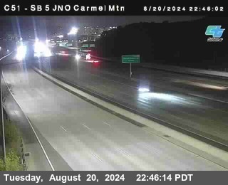 SB 5 at Carmel Mountain Rd.