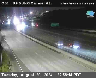 SB 5 at Carmel Mountain Rd.