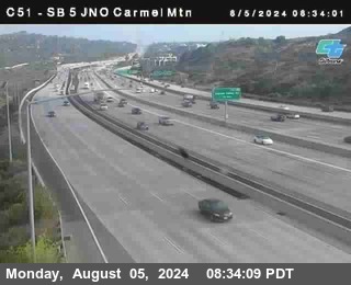 SB 5 at Carmel Mountain Rd.