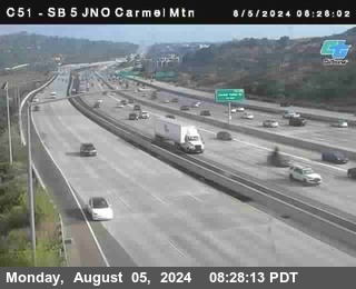 SB 5 at Carmel Mountain Rd.