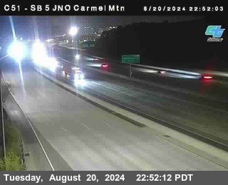 SB 5 at Carmel Mountain Rd.