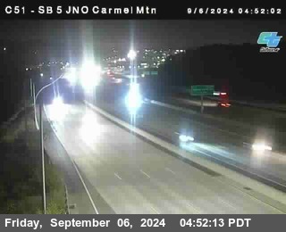 SB 5 at Carmel Mountain Rd.