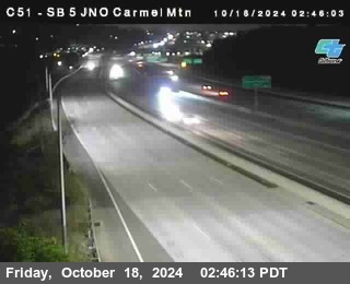 SB 5 at Carmel Mountain Rd.