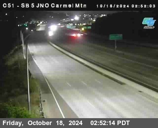 SB 5 at Carmel Mountain Rd.