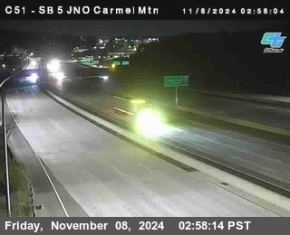 SB 5 at Carmel Mountain Rd.