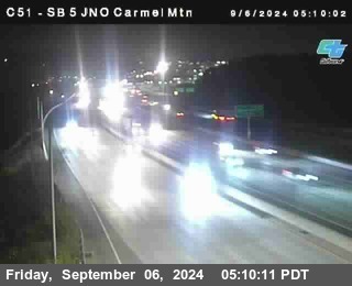 SB 5 at Carmel Mountain Rd.