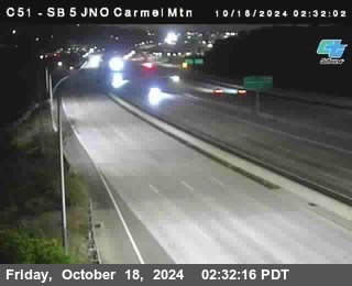 SB 5 at Carmel Mountain Rd.