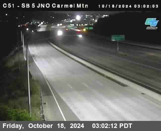 SB 5 at Carmel Mountain Rd.