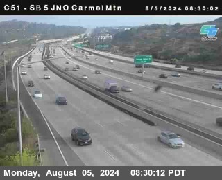 SB 5 at Carmel Mountain Rd.