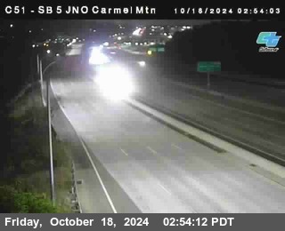 SB 5 at Carmel Mountain Rd.