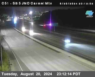 SB 5 at Carmel Mountain Rd.